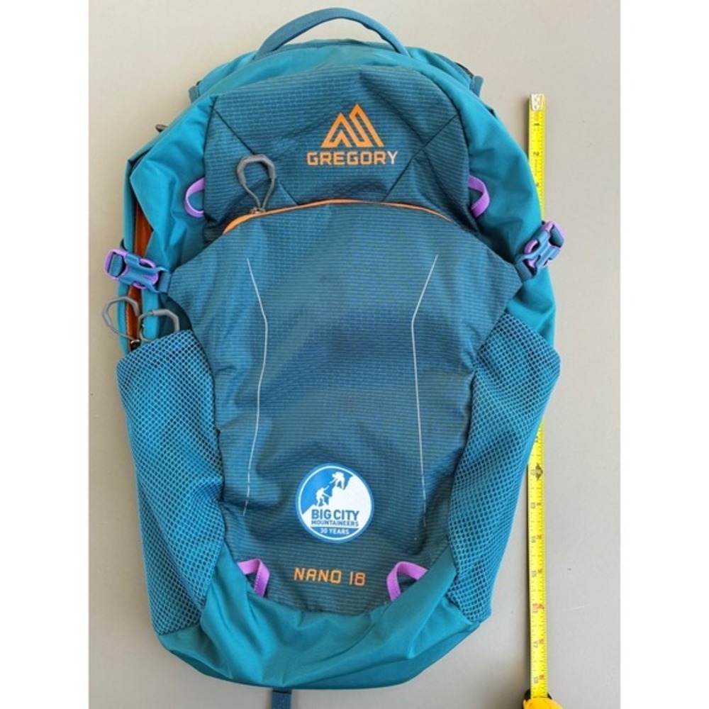 Gregory Nano 18 H2O Daypack Teal Purple Hiking Backpack Big City Mountaineers